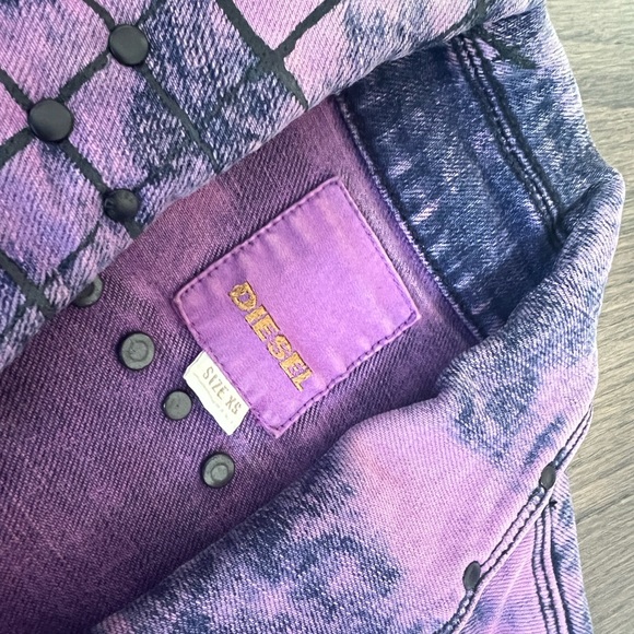 Diesel purple jean jacket - Picture 7 of 7